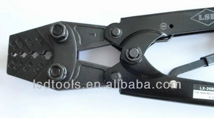 LX-26B High Quality Hand crimping tools for crimping non-insulated cable links 6-25mm2 10-3AWG Heavy Duty Pliers 2