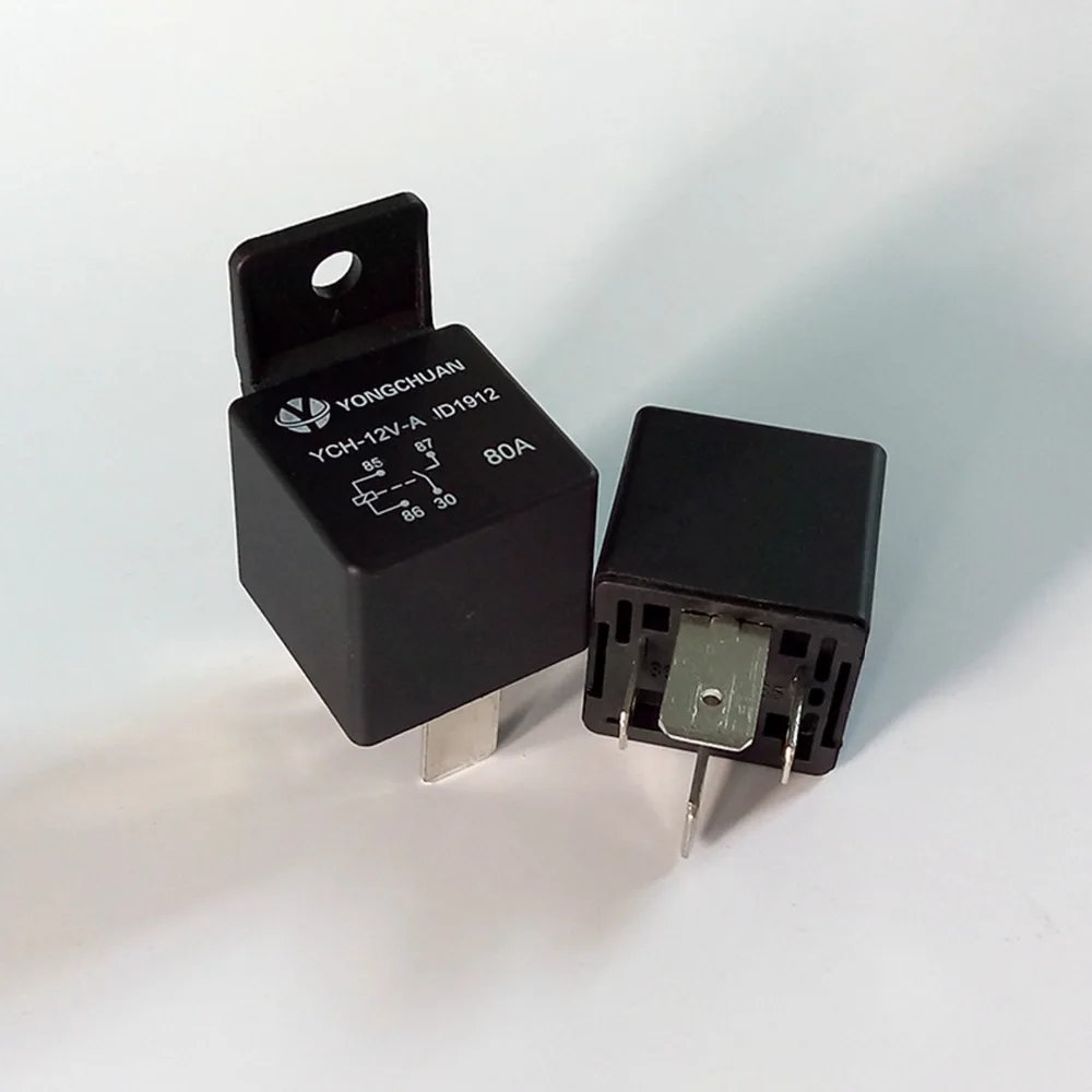 Реле jd1912 12v 80a