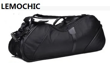 Deportivas lemochic عالية mochilas حقيبة أكياس الهواء الطلق الريشة ياقة الدراجات ركوب السفر السفر الصالة الرياضية حقيبة أكياس مضرب