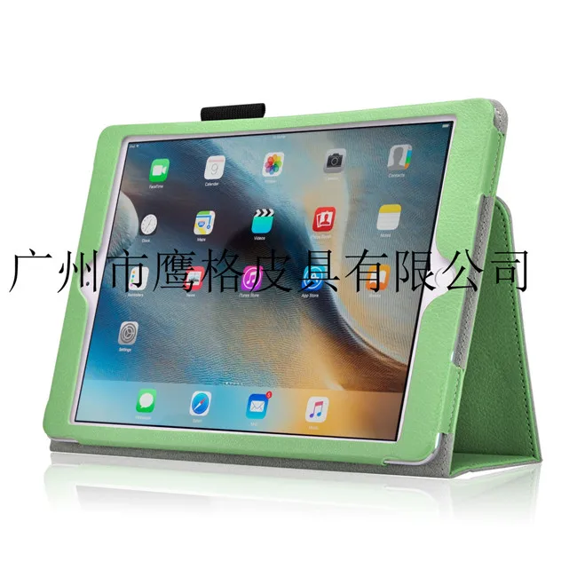 Gligle 200 шт/партия стиль Стенд чехол для Apple iPad Air 2 сна Смарт планшет кожаный чехол - Цвет: green