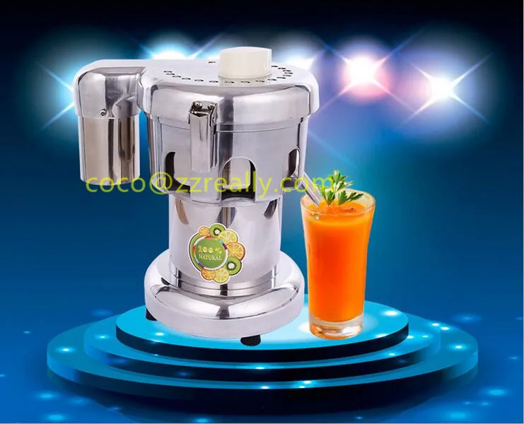 electric fruit juicing machine Stainless steel juicer commercial fruit juice machine 0.37KW