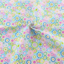 50 см x 160 см/шт с принтом с цветочным рисунком хлопковая ткань "тильда" для детского постельного белья одежда tecido лоскутное шитье Лоскутная Ткань