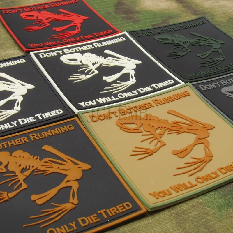 Тан DEVGRU sealteam Череп Frog настроение тактика 3D ПВХ патч Значки pb1262