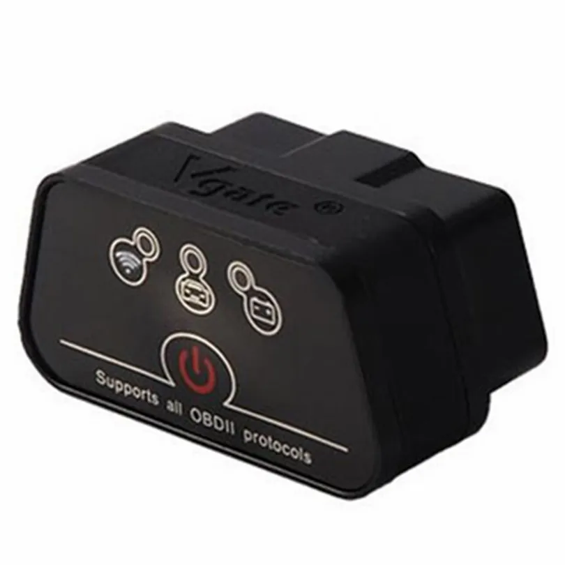 Лучшая цена Vgate iCar 2 wifi ELM327 OBD2 Автомобильная диагностика obd-ii инструмент iCar2 для Android/iOS/PC с розничным чехлом