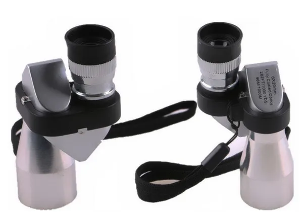 10 pcs Super Mini Pocket Telescope 8X20 Silver Metal
