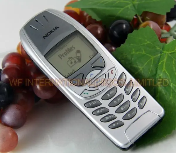 Восстановленный Мобильный телефон NOKIA 6310 разблокированный 2G двухдиапазонный с mustlti-Langues& Silver