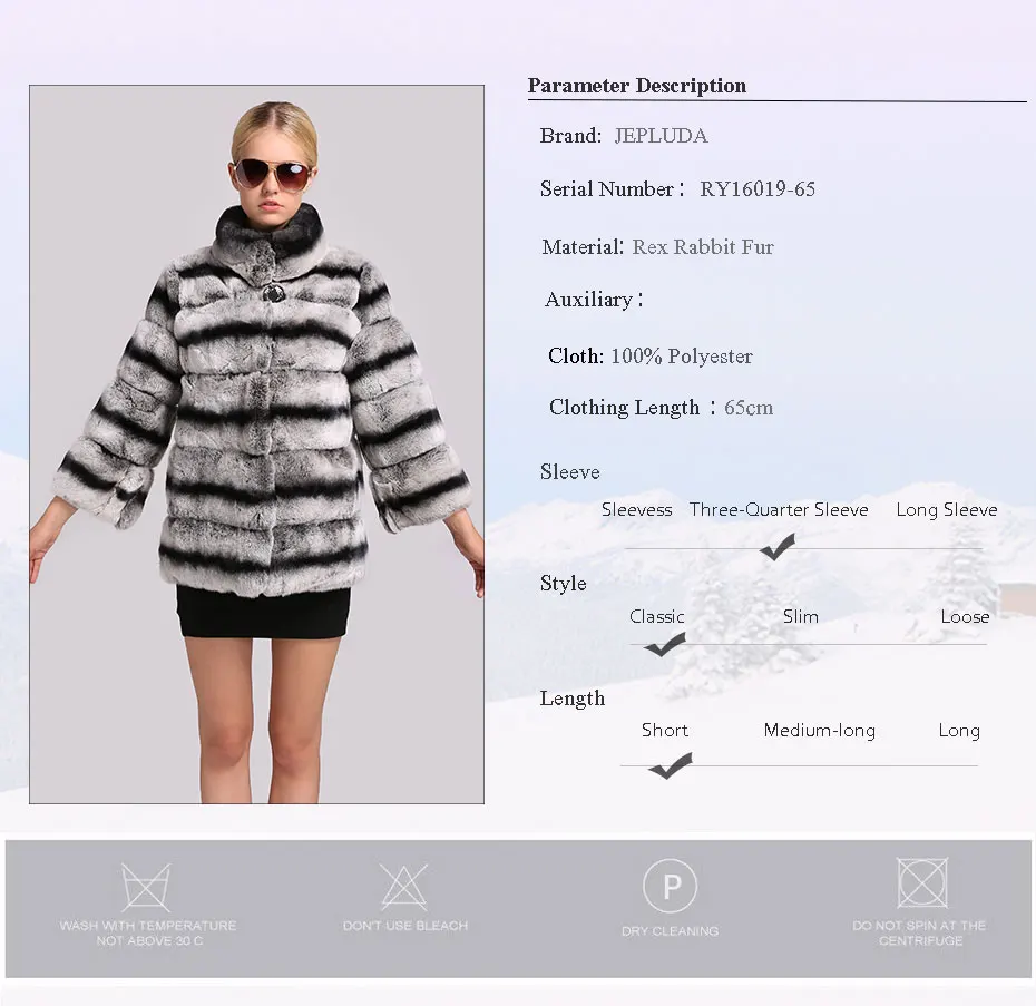 JEPLUDA шуба натуральный мех зимная куртка женщики из натурального меха рекс короткие теплые пальто женщин из меха шиншилла полу щуба женщики из настоящее кролика отделкой из натуральной кожи замша воротник стойко шубы