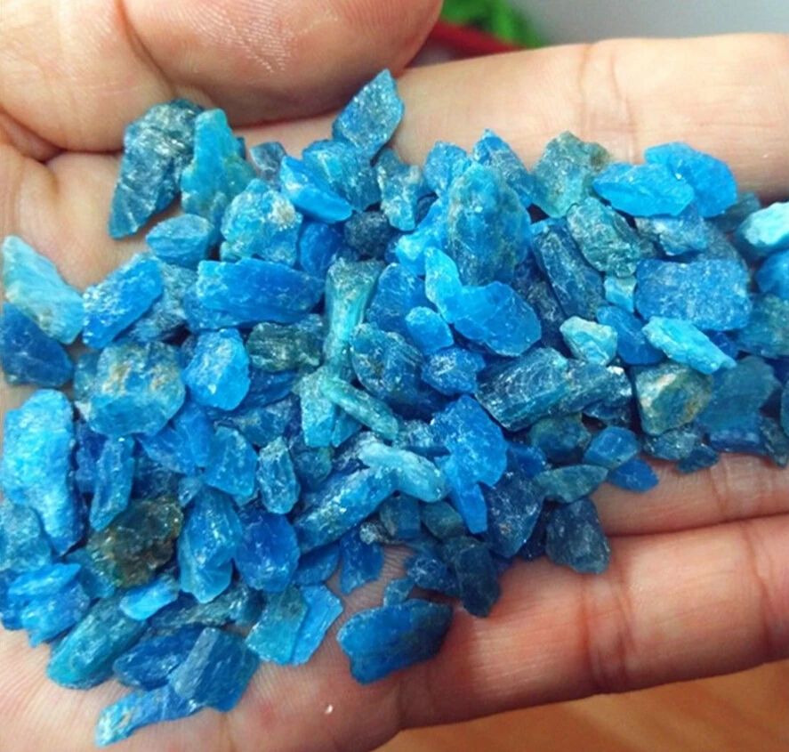 50 г сине зеленый апатит хрустальный камень натуральный образец|stone phone|stone needlestone