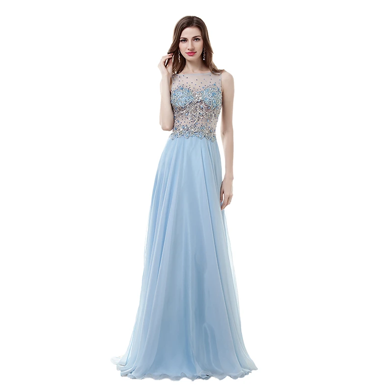 ice blue prom dress 2019