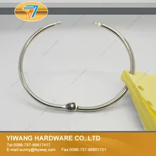 O ring Nickel plating postcard collection ring notebook ring office binder ring 10pcs/package