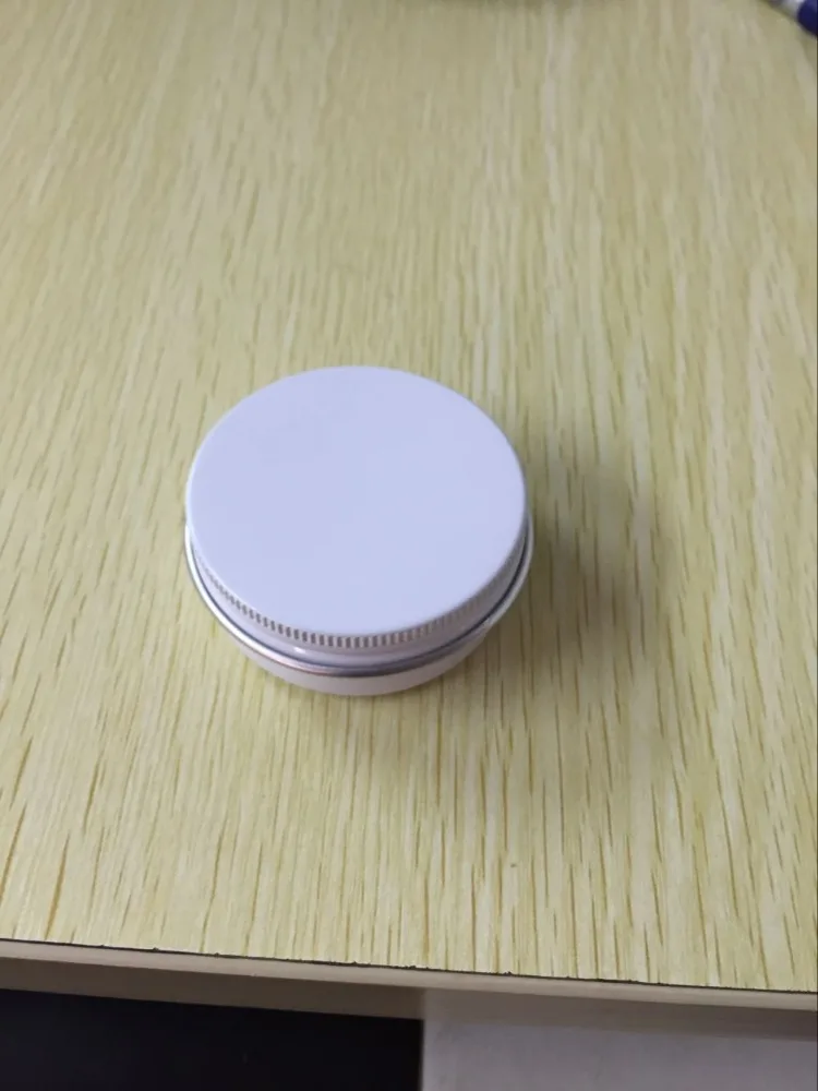 Lot of 100pcs 30ml Aluminum Jars Lip Balm Pots 30g Cosmetic Container white Tins wholesale | Красота и здоровье