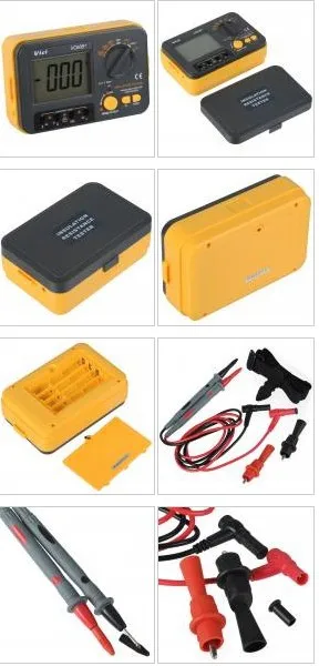 NES VICI VC60B+ цифровой измеритель сопротивления изоляции тестер megger Мегаомметр