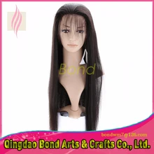 Fashion Brazilian Human Hair Silky Straight Lace Front Wig Glueless Full Lace Human Hair Wigs For Black Women