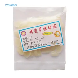 100 pcs/bag Dental Materials Temporary Resin Provisionals Veneers