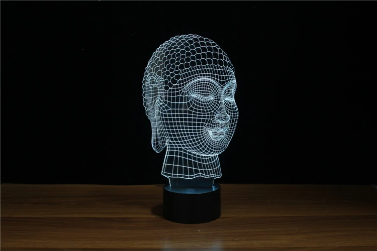 3D использование комнаты светодиодный Ночной светильник с FCC и UL сертификатом YJM-2929