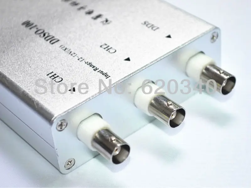 HDSO-100 версия обновления DDSO-100 USB осциллограф портативный Виртуальный осциллограф 50 м полоса пропускания выборки 100 м генератор сигналов