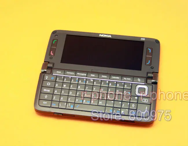 NOKIA E90 мобильный телефон 3g gps Wifi 3.2MP Bluetooth смартфон красный и подарок