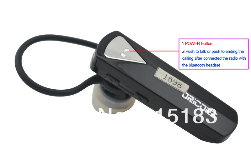 Bluetooth рация UHF 400-470 мГц 16CH 4 Вт встроенный модуль Bluetooth Портативный двусторонней радиосвязи с беспроводная гарнитура Bluetooth