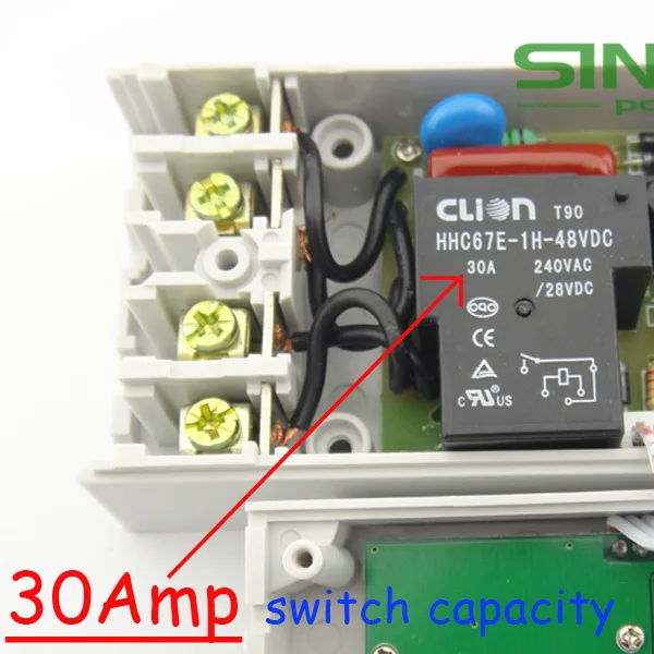 30AMP, работающего на постоянном токе 12 В в AC мини-переключатель таймера уличного света 7 дней программируемый 24hrs реле времени