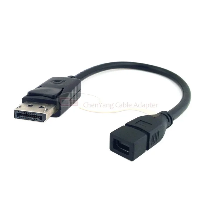 Zihan Chenyang DisplayPort DP мужчина к Mini DP DisplayPort Женский кабель для отображает HDTV монитор 20 см
