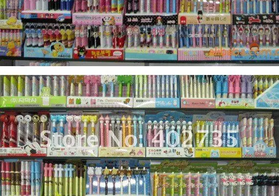 wholesale 36 pcs  Factory direct / BEN, 10 cartoon six-color ball-point pen+free shipping