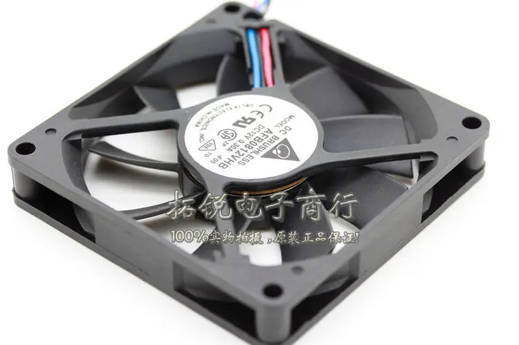 Для delta 8015 AFB0812VHB 8 см 80X80X15 мм 80 мм 8*8*1,5 см 12 В 0.30a cpu чехол для компьютера Вентилятор охлаждения с двумя шариками