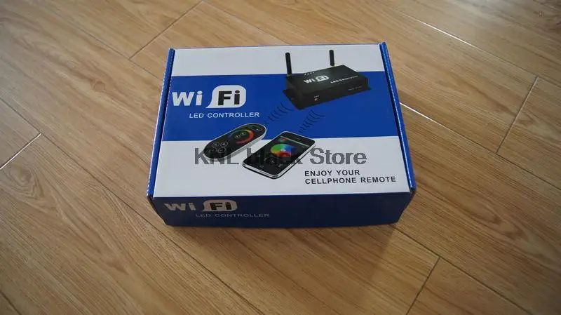 DC12-24V LED WIFI Управление Лер управляется IOS, системы Android Smart сотовый телефон с РФ сенсорный пульт дистанционного управления