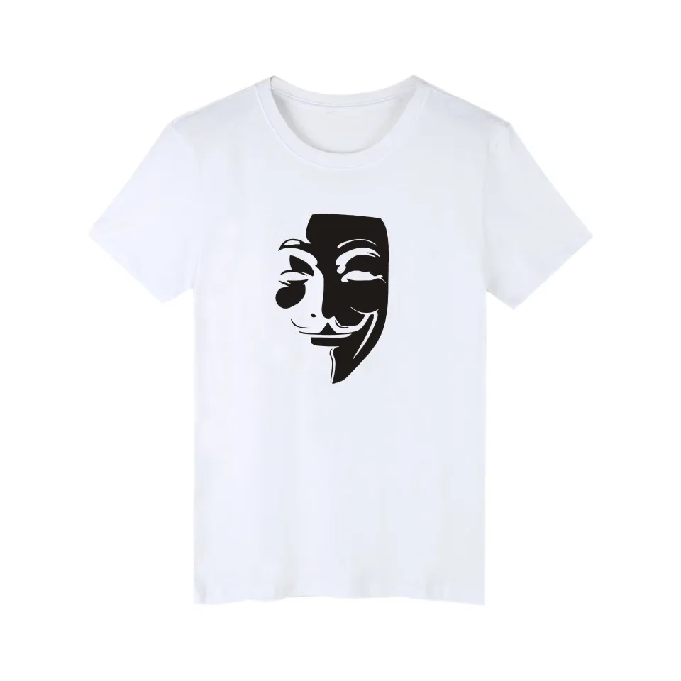 

Movie V For Vendetta Punk Short Sleeve Tshirt Men Brand Fashion Summer Tee Shirt Men Cotton Funny Casual T Shirt Men XXS-4XL