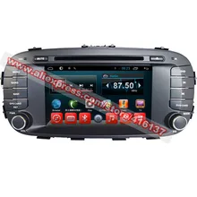 2 Din Car GPS Navigation Unit Android 7.1 System For Kia Soul 2014 With DVD Radio Wifi RDS OBD TPMS Streering Wheel Control