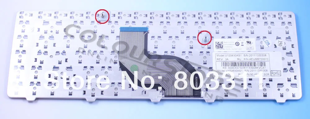 Клавиатуры для ноутбуков Dell Inspiron 14 В 14R N4010 N4020 N4030 N5030 клавиатура Русский клавиатуры