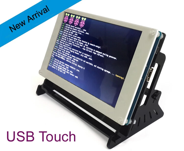 

USB Touch Control 7 inch LCD Display for Raspberry Pi 3 Model B RPI 2 Banana Pi /Beaglebone Black/Pidora/Raspbian/linux/XBMC
