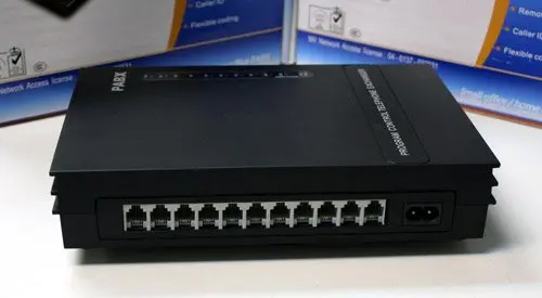 Высокое качество VinTelecom SV308 модель PABX поддержка 3 сухопутных линий и 8 Расширения PBX системы