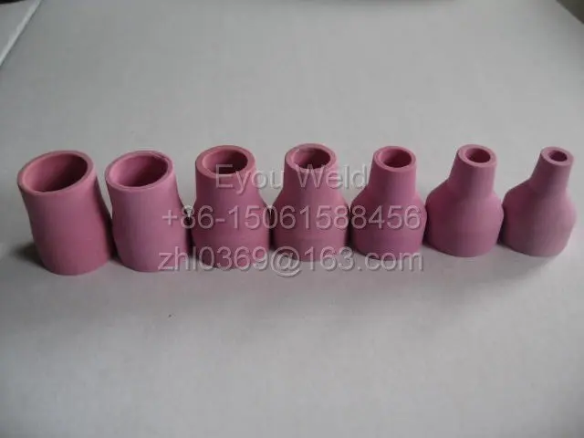 10 шт. 14N61 10 # насадка для сварки факел WP10 WP12 глинозема Керамика TIG сварки, расходные материалы WP-10 WP-12
