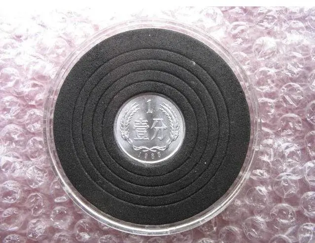 35 шт. в США акриловые прозрачные капсулы для монет с белым и черный спонж кольца подходят для различных размеров