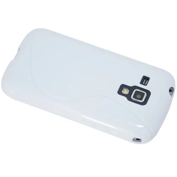 10 шт./лот S-line гель ТПУ чехол для iPhone X/iPhone крышка/телесного цвета для samsung Galaxy S Duos S7562