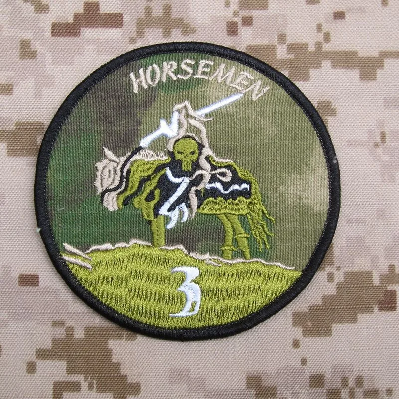 A-TACS FG DEVGRU NSWDGSealTeam3 3A всадников Военная тактика для поднятия морального духа заплата вышивки значки B3234