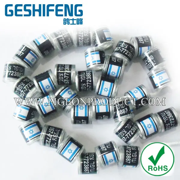 

many size Aluminium core pigeon ring for sale,ring pigeon,canary bird ring,lovebird ring