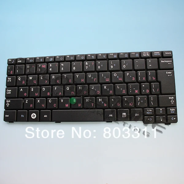 Бесплатная доставка Клавиатура ноутбука S для Samsung N150 N143 N145 N148 N128 N158 NB30 NB20 RU черный Клавиатура ноутбука