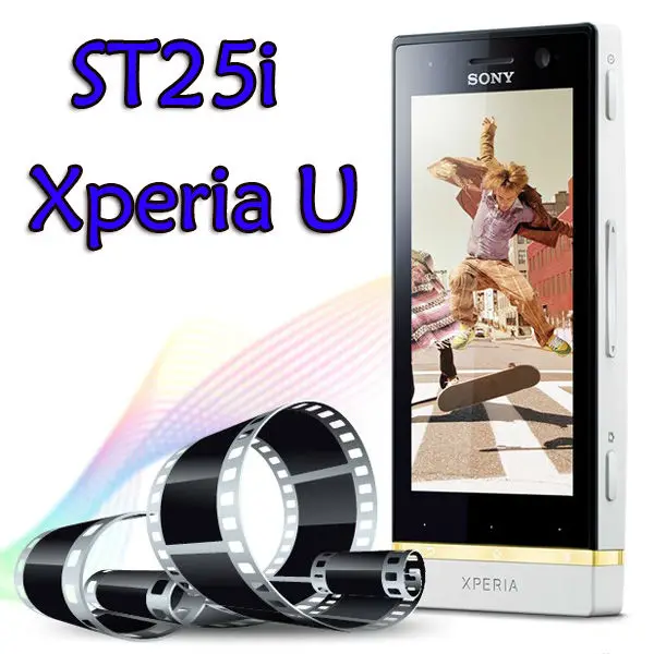 Восстановленное sony Xperia Go ST27i мобильного телефона sony ST27i 5MP GSM 3g WI-FI gps Bluetooth разблокирован и подарок