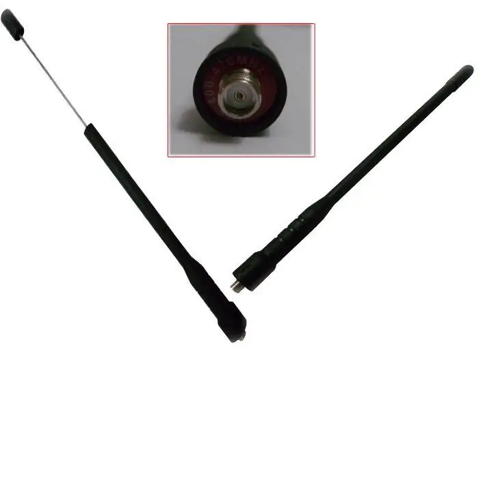 Promtion UHF: 400-470 MHz SMA-Female телескопическая антенна для портативного двухстороннего радио(SMA-Female коннектор