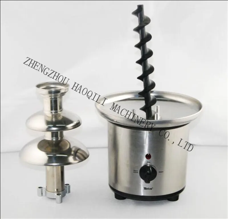 Three electric household chocolate fountain machine chocolate fountain machine waterfall machine birthday party