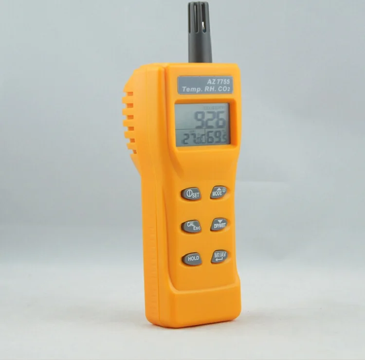

High Quality AZ-7755 Handheld Indoor Air Quality Meter CO2 Tester TEMP Test RH Monitor