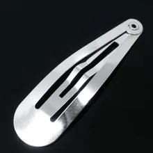 DoreenBeads 20 тусклый серебряный цвет заколки для волос защелки для детей Малыш 49x13 мм(B06157