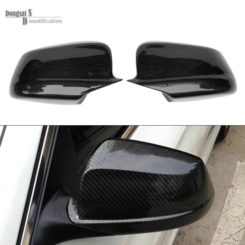for BMW 5 Series F10 2010-2013 car mirror cover ABS carbon fiber Replacement
