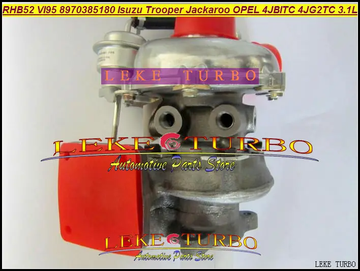 - RHB5 RHB52 VI95 VE180027 8970385180 Turbocharger for ISUZU Campo Trooper HOLDEN Jackaroo OPEL Monterey 4JBITC 4JG2TC 113HP 3.1L (4)