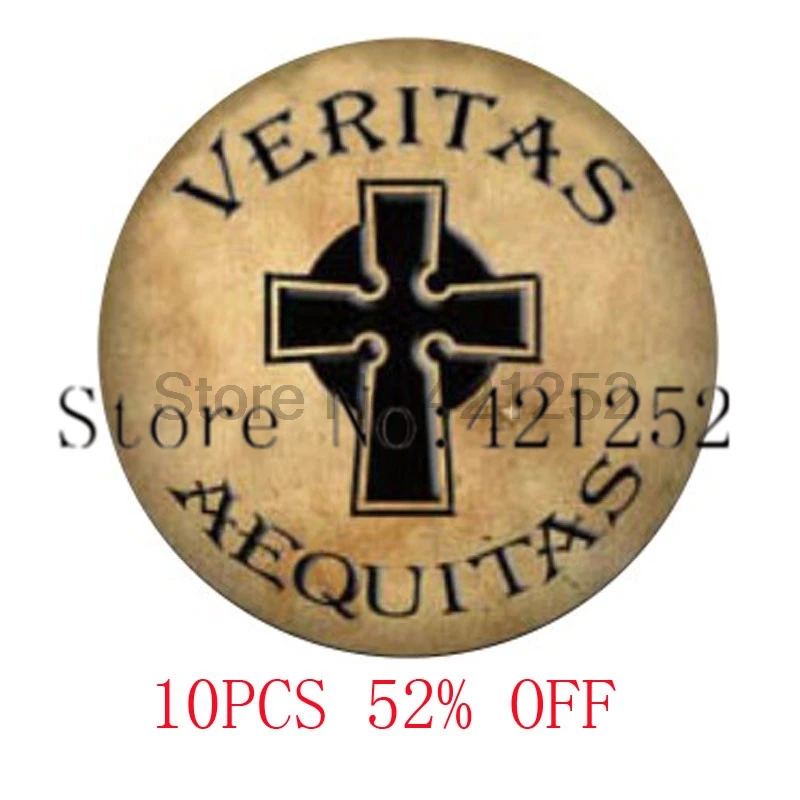 Цепочка с подвеской в виде креста бондок колье ирландских святых веритатов