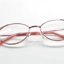 Оптический на заказ оптические очки для близорукости очки с покрытием солнцезащитные очки "кошачий глаз" Титан сплав супер светильник розовый леди Photochrmic-1-6