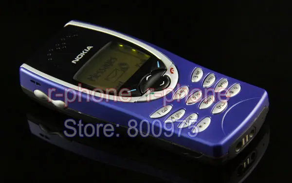 NOKIA 8210 мобильный телефон разблокированный 2G GSM 900/1800 Восстановленный не может использовать в США