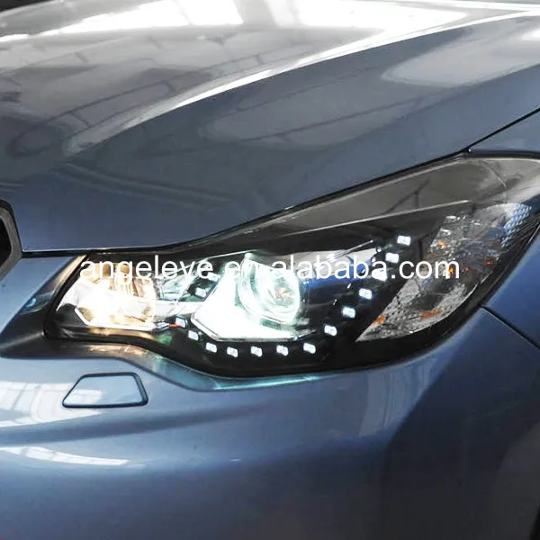 2012- год для Subaru XV WRX LED головной свет с объектив проектора PW