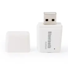 Белый Беспроводной Bluetooth 4.1 + EDR USB AUX аудио приемник адаптер для телефона Android для Iphone для Ipad